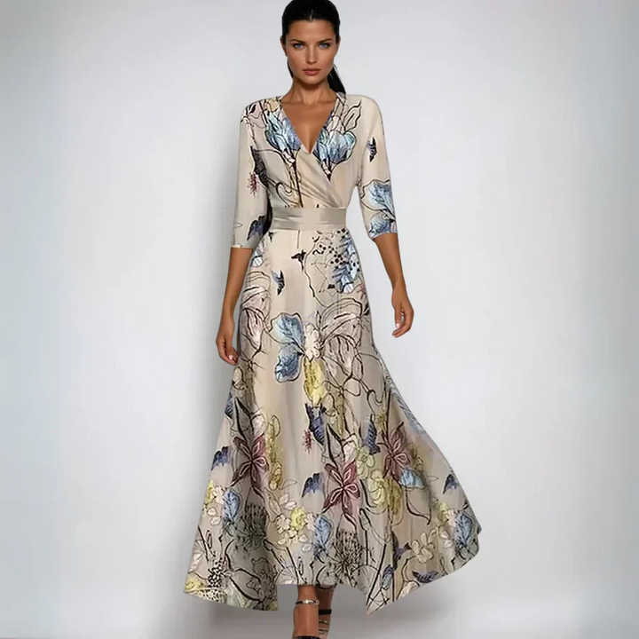 Emily - Luxury Floral Dress